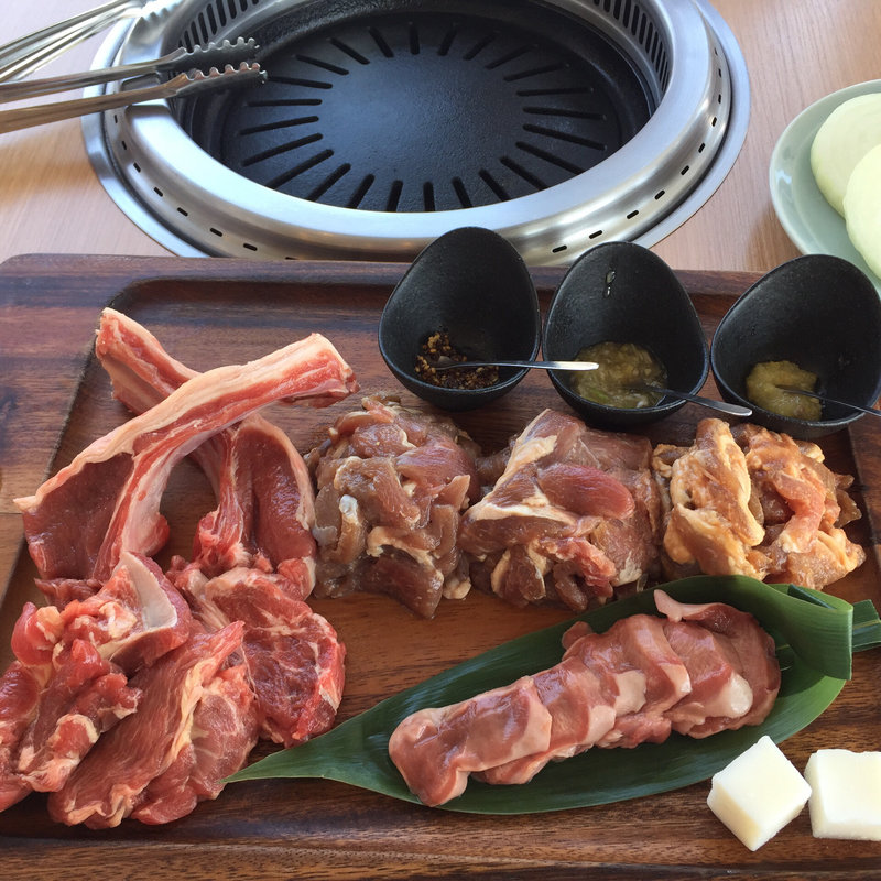 ラムづくしプレート(サッポロビール 千葉工場 マリンハウス)