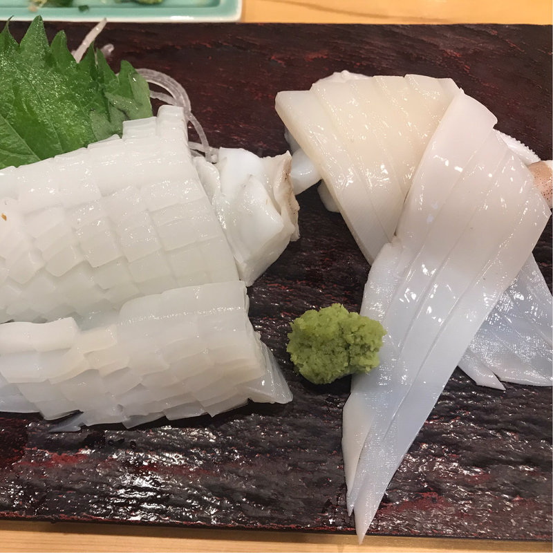 三浦 アオリ烏賊刺し(玉寿司 )