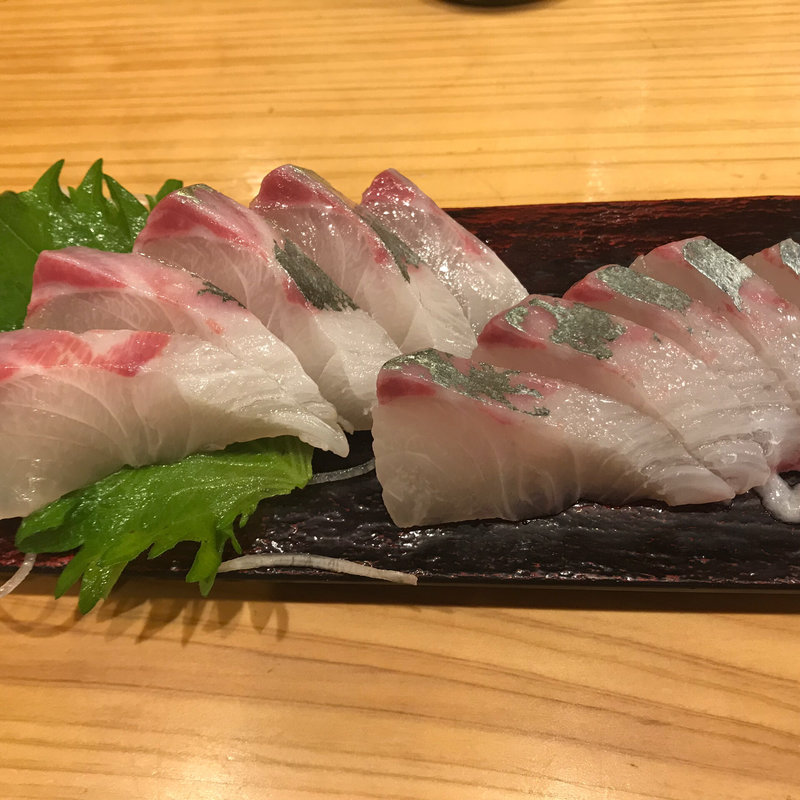 活〆しまあじ刺し(玉寿司 )