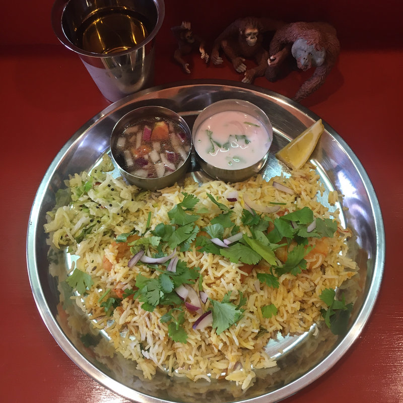 ハイデラバディプロウンビリヤニ(限定)(インド食堂ワナッカム)