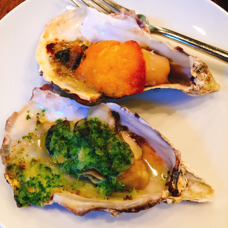 焼き牡蠣(オイスターバー＆レストラン オストレア 新宿三丁目店 Ostrea oyster bar & restaurant)