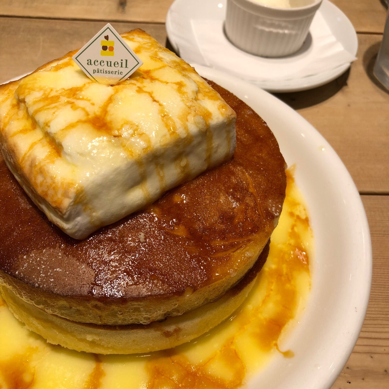 焼きマシュマロパンケーキ カフェ アクイーユ マルイシティ 横浜 Cafe Accueil Yokohama の口コミ一覧 おいしい一皿が集まるグルメコミュニティサービス Sarah