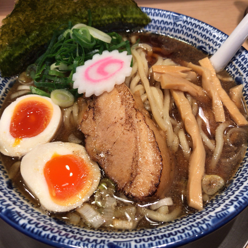 味卵魚爆(太麺)(つけめん舎 一輝 Anjo)