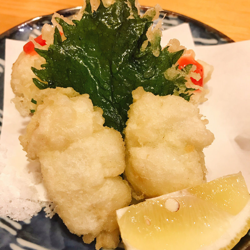 鱧の天ぷら(おいない屋)