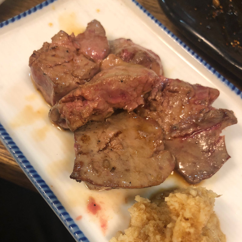 白レバーの醤油炒め(せき弥 )