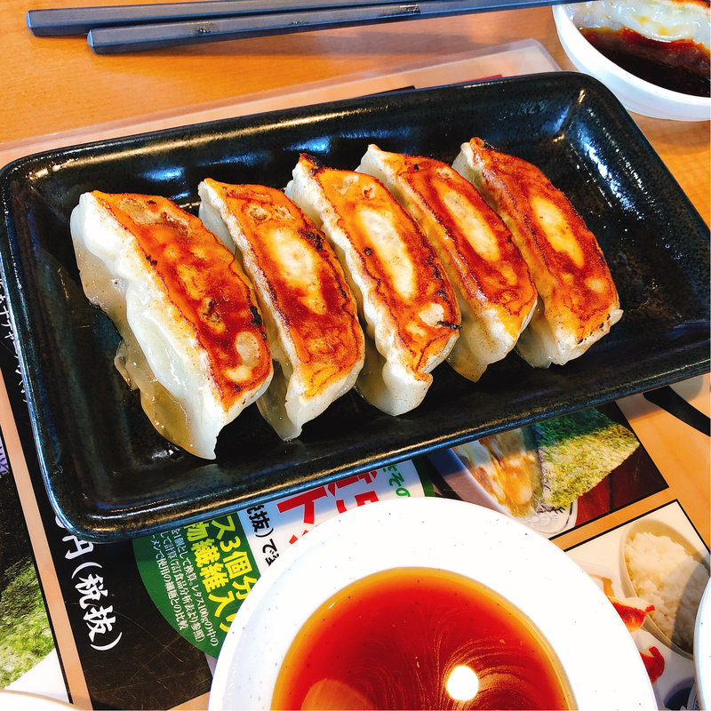 丸源餃子（にんにくあり）(丸源ラーメン 川口芝店)