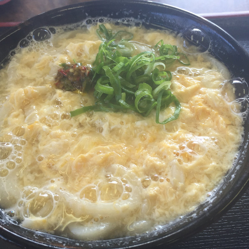 卵とじうどん(梅木うどん店 )