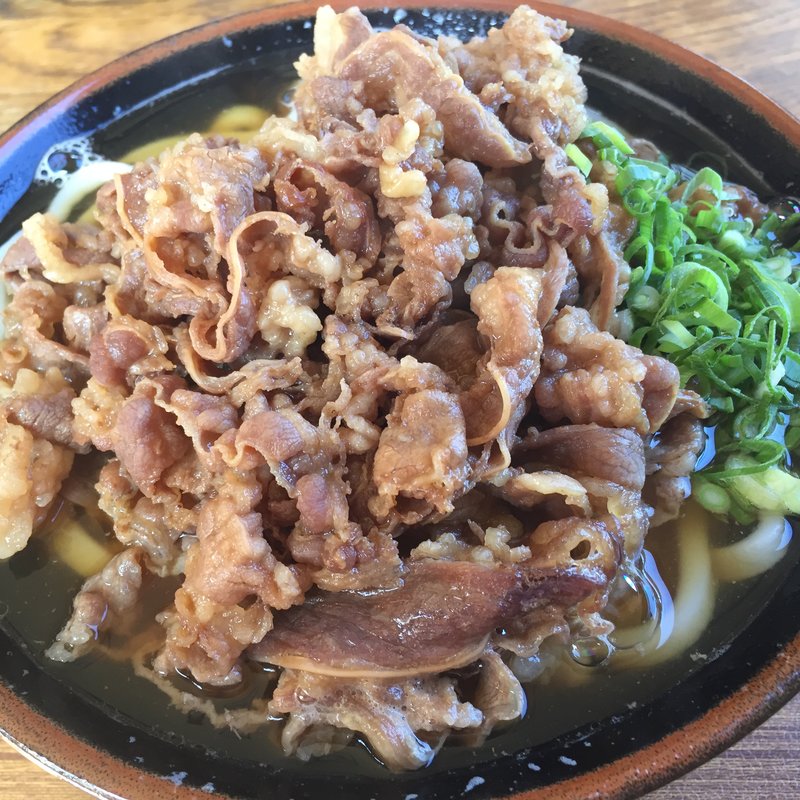 肉うどん(梅木うどん店 )