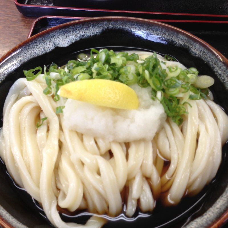 ぶっかけ冷(白川うどん （しらかわうどん）)
