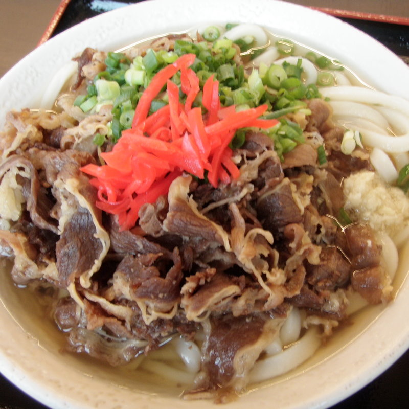 肉うどん(手打ちうどん 彦江 )