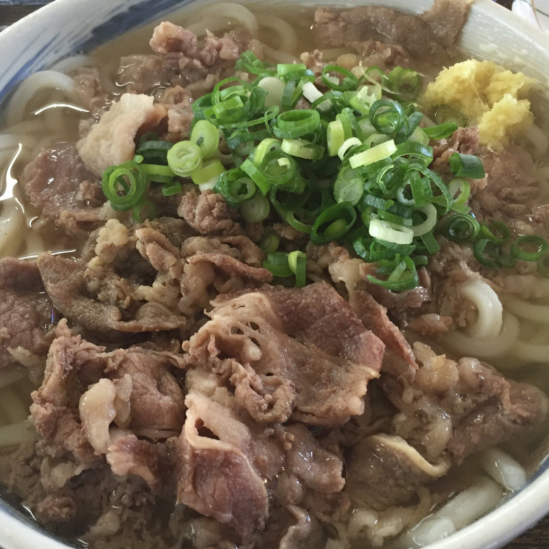 肉うどん(府中家 丸亀店 )