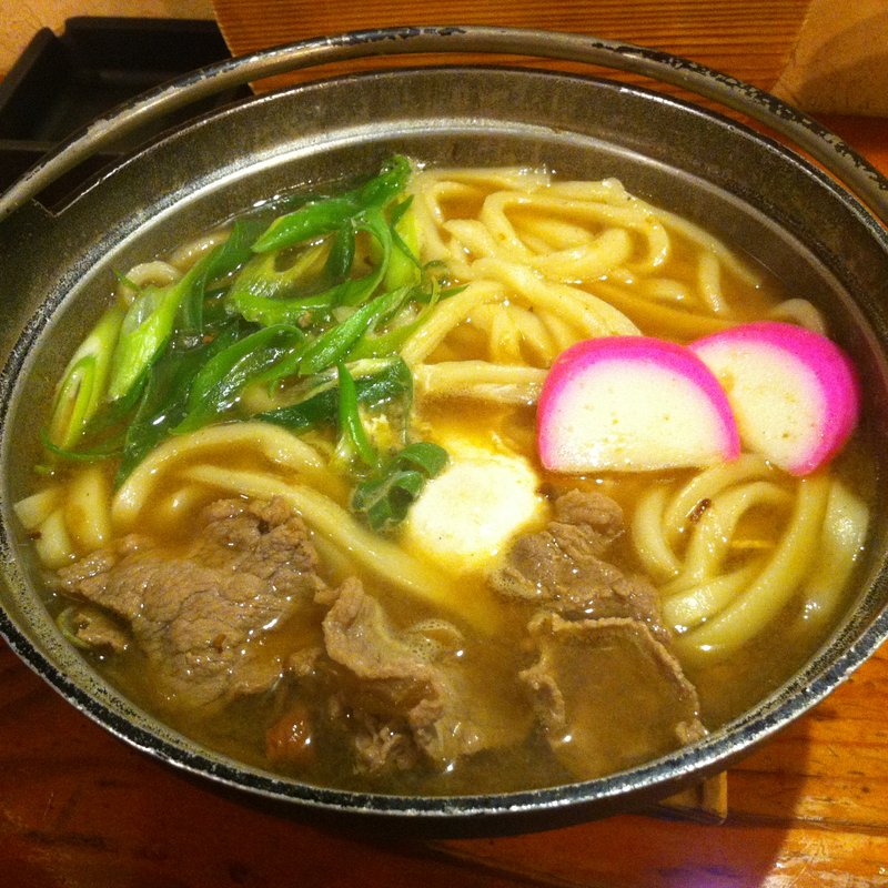 カレー煮込みうどん(歩)