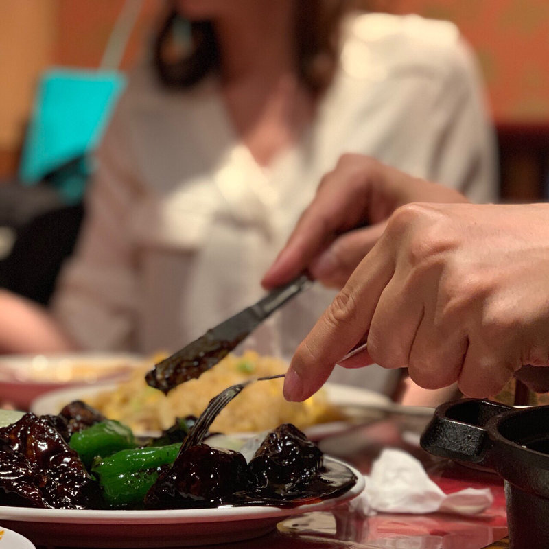 黒酢豚(満州香)