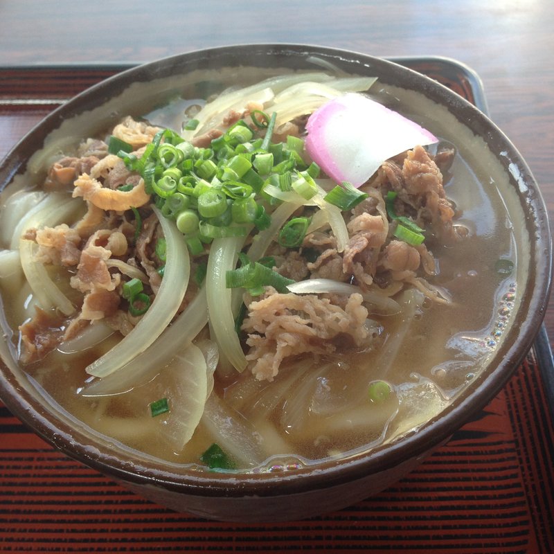 肉うどん(枡うどん （ますうどん）)