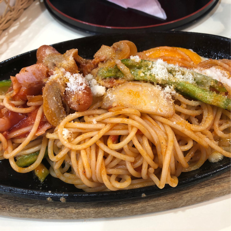 ナポリタンセット(喫茶ヤオ)