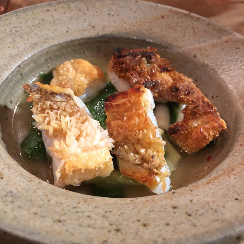 甘鯛と九条ネギ(Ryuen)