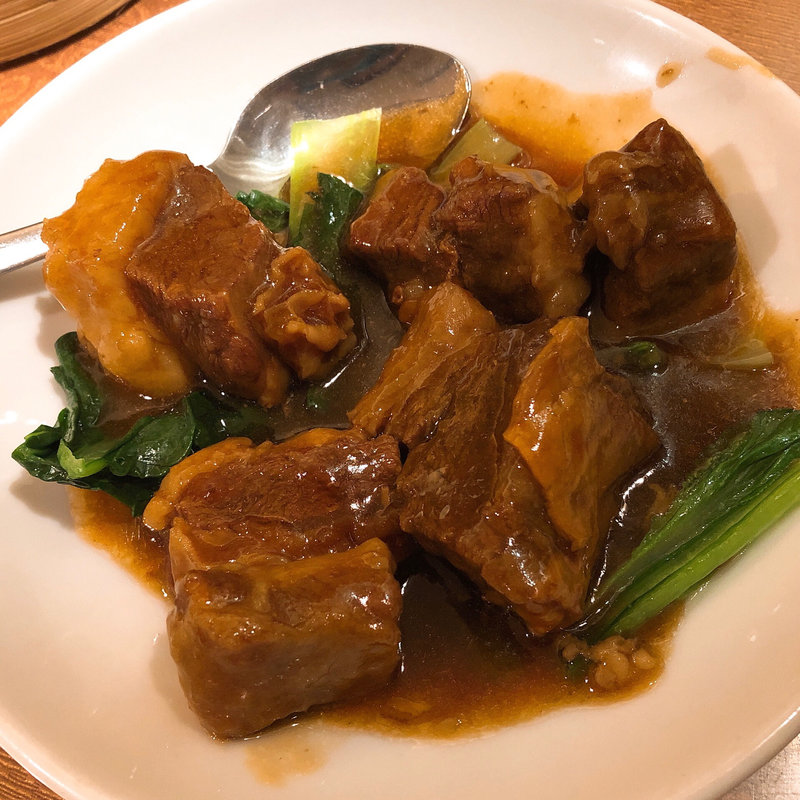 牛バラ肉の柔らか醤油煮(大珍樓 新館)