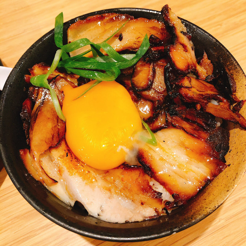 チャーシュー丼(Bセット)(無双ラーメン)
