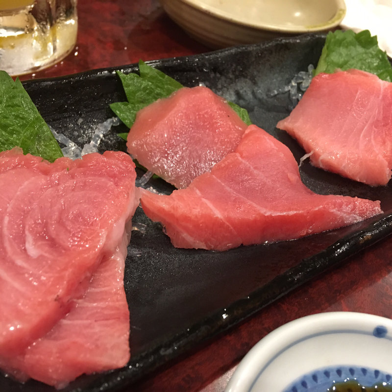 まぐろ三種盛り(季節料理 小伝馬)