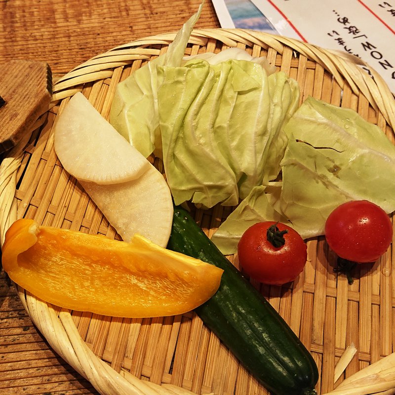 お通し（野菜）(宮崎県日南市 塚田農場 川崎たちばな通り店)