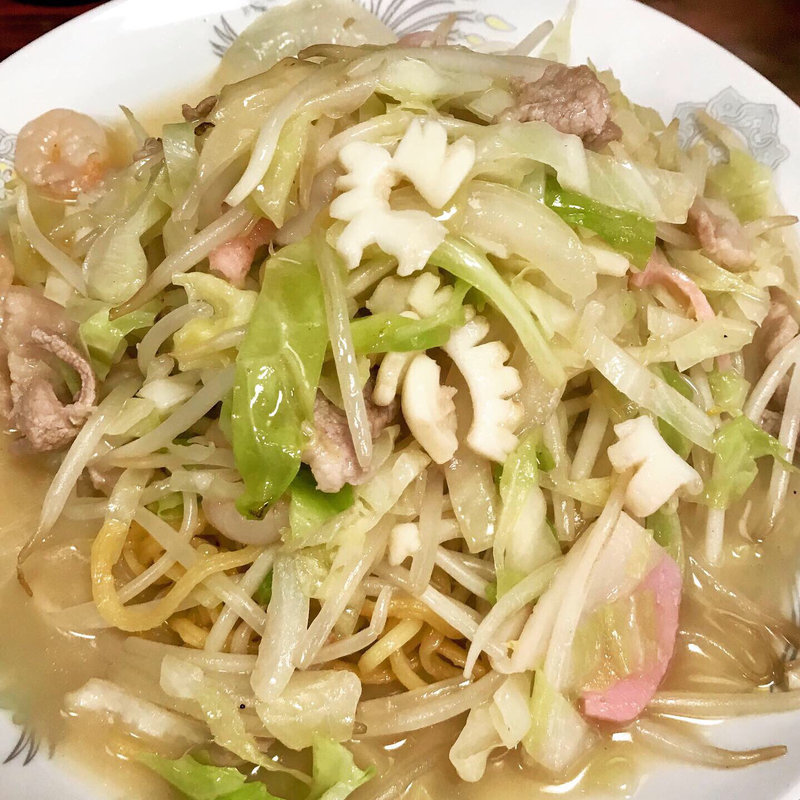 皿うどん（太麺）(来来来)