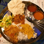 南インド式ベジミールス食べ放題(madras meals マドラスミールス)