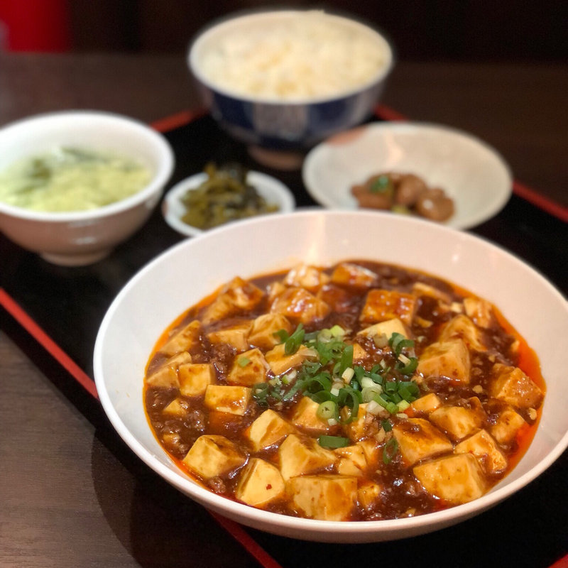 中華定番定食(天神橋 上海食苑 （テンジンバシ シャンハイショクエン）)