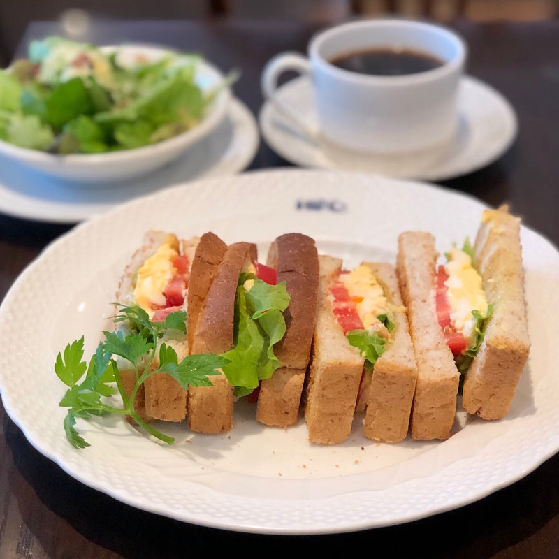 グラハム・サンドウィッチ エッグ&トマト(ヒロコーヒー 伊丹中央店)