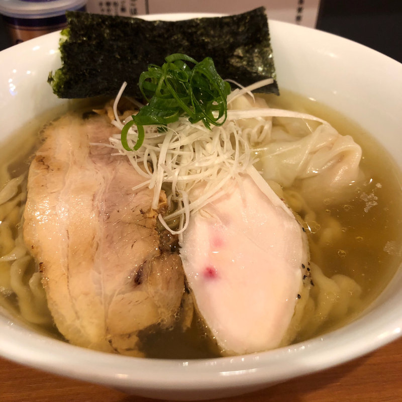 塩らーめん(自家製手もみ麺 鈴ノ木)
