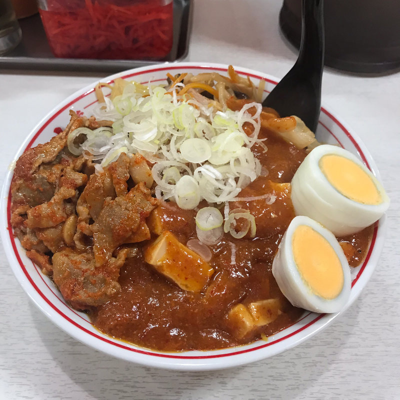 蒙古丼(蒙古タンメン中本 目黒店 （もうこたんめんなかもと）)