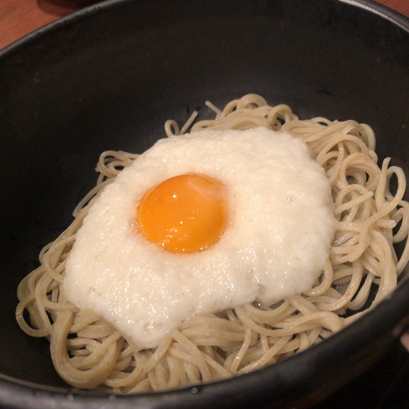 山かけ蕎麦(九頭龍蕎麦 本店)