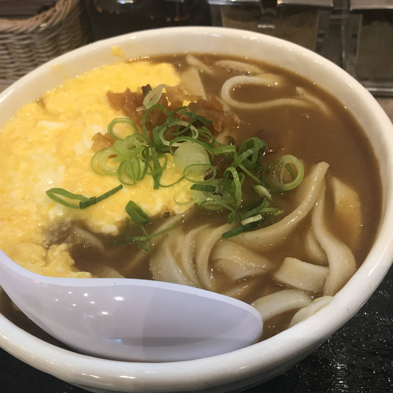 カレタマうどん(カレタマ 丸亀飯山店 （たまごカレーうどん カレタマ）)