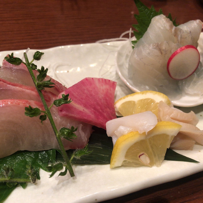 刺身盛り合わせ(九頭龍蕎麦 本店)