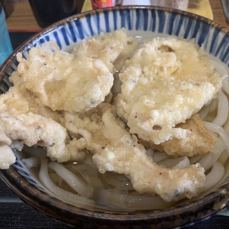 とり天うどん(いちみ)