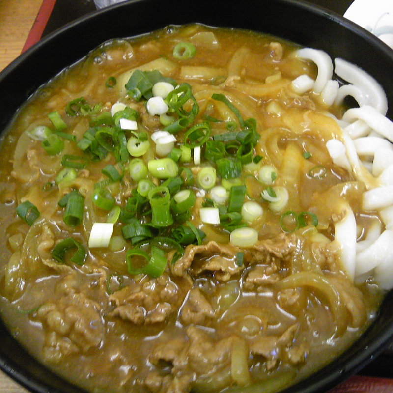カレーうどん(とみやうどん )