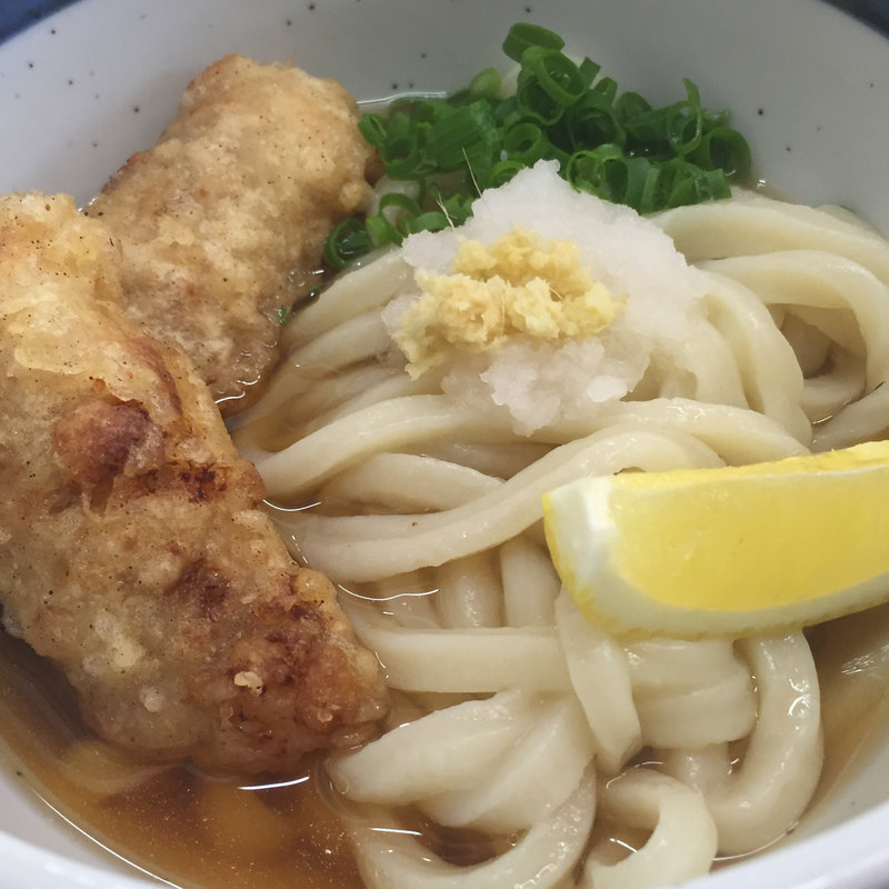 もち豚天ぶっかけ(平日期間限定)(本場かなくま餅 福田 )