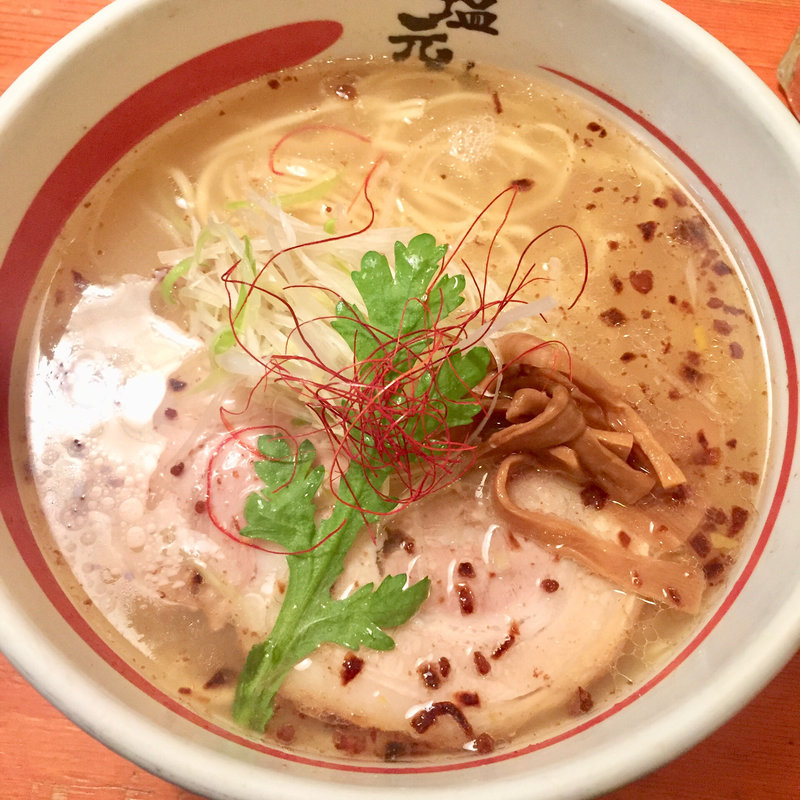 ねぎ塩ラーメン(東近江塩元帥 )