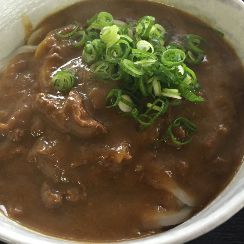 カレーうどん(うどん一福)