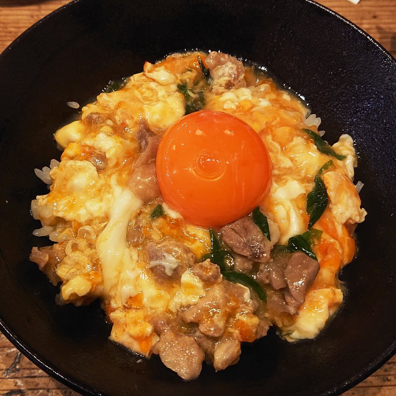塚だまと地鶏の親子丼(宮崎県日南市 塚田農場 川崎たちばな通り店)