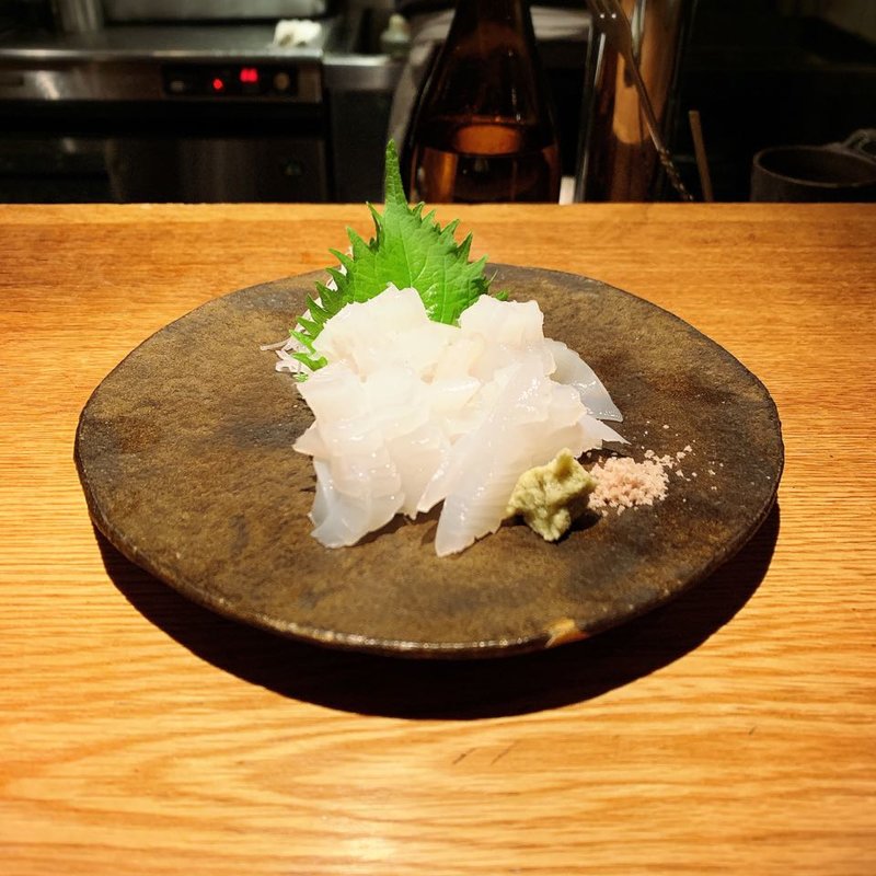 あおりいかお造り(高太郎 （こうたろう）)