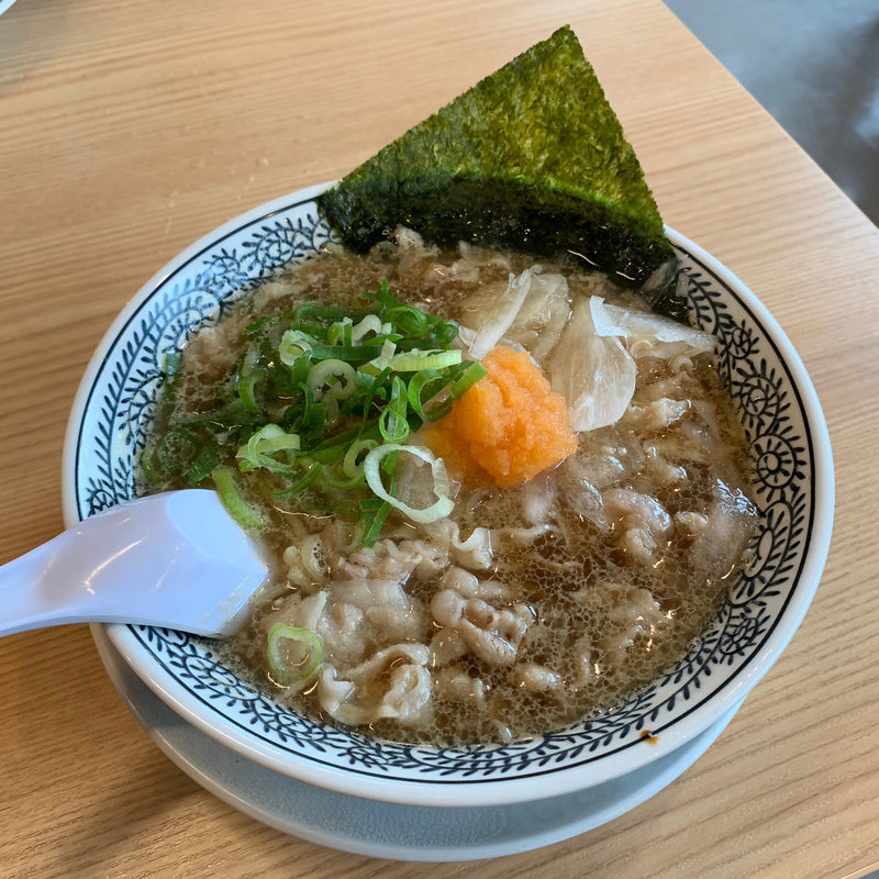 肉そばランチD(丸源ラーメン 八王子南大沢店)