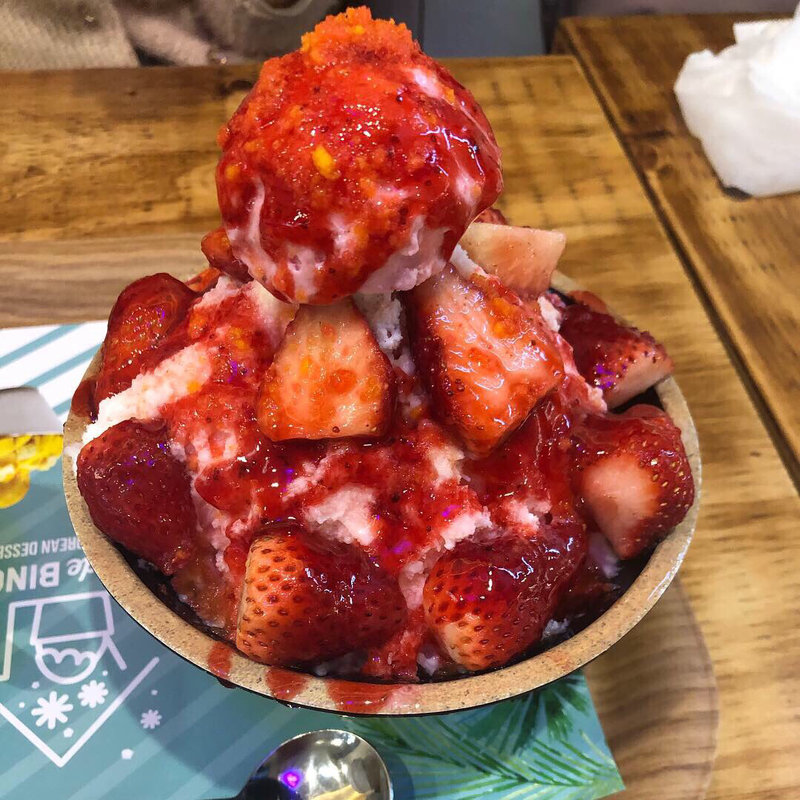 いちごかき氷(CAFE De Bings)