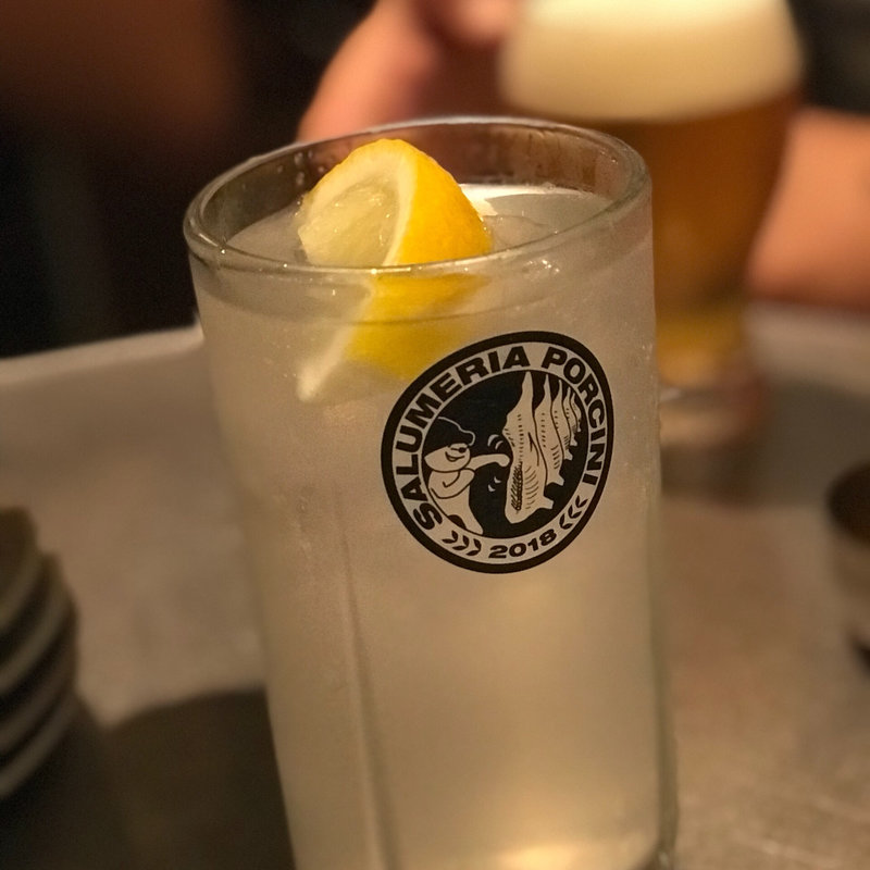 レモンサワー(サルメリアポルチーニ)