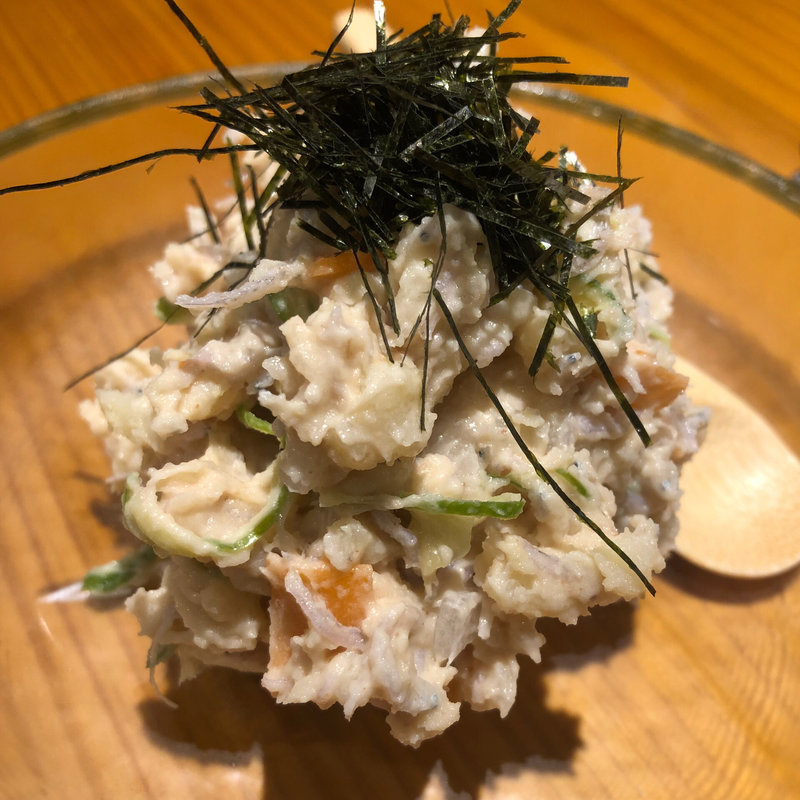 梅とじゃこのポテサラ(燈火)