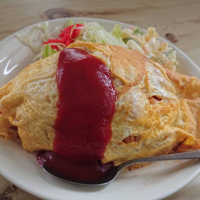 オムライス(明星軒)