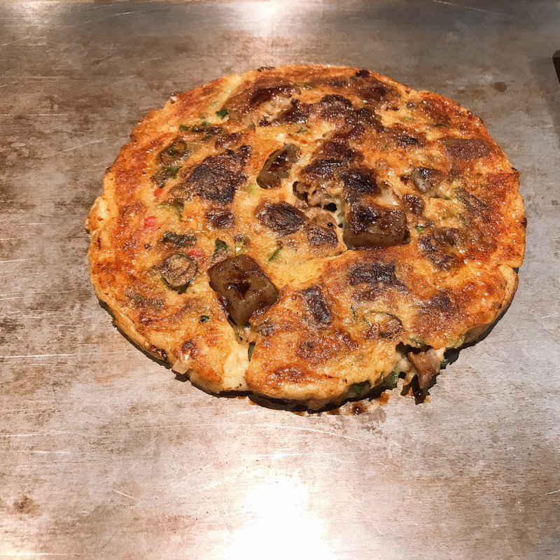 すじねぎ焼き(福太郎 （ふくたろう）)