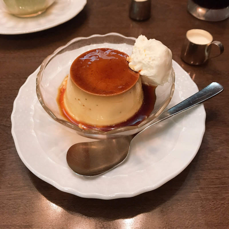 プリン(丸福珈琲店 千日前本店)