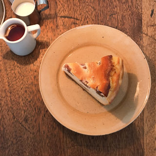 さくらんぼのベイクドチーズケーキ(コーヒー ハット （coffee HUT）)