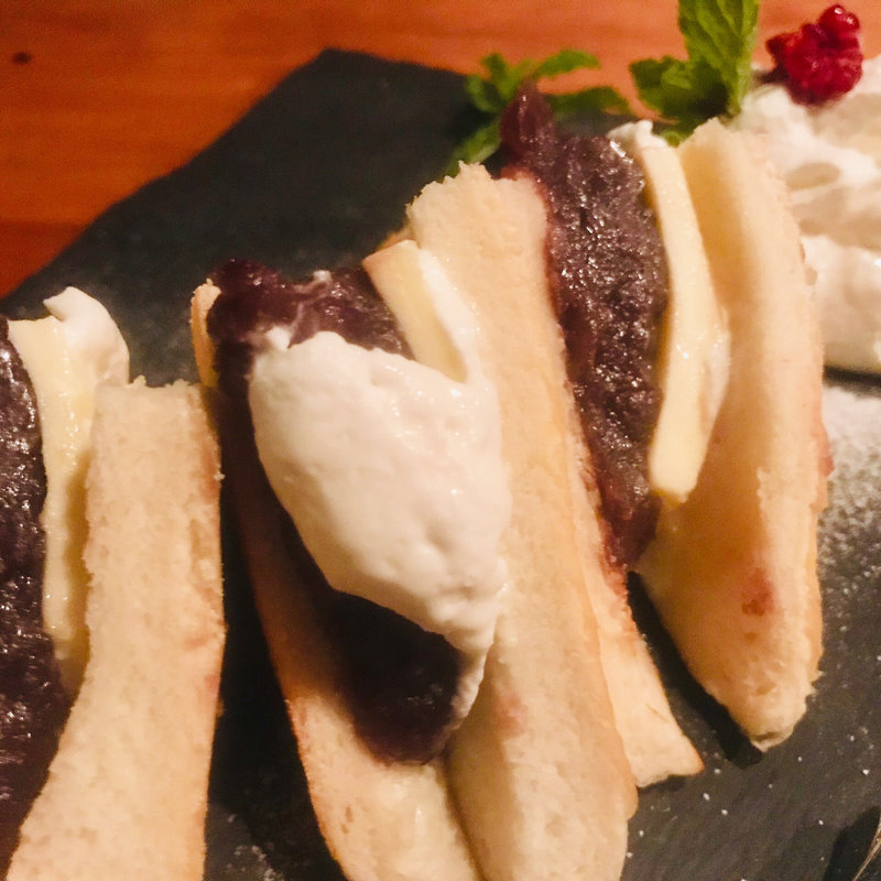 あんバターだサンド(bar hikaru)