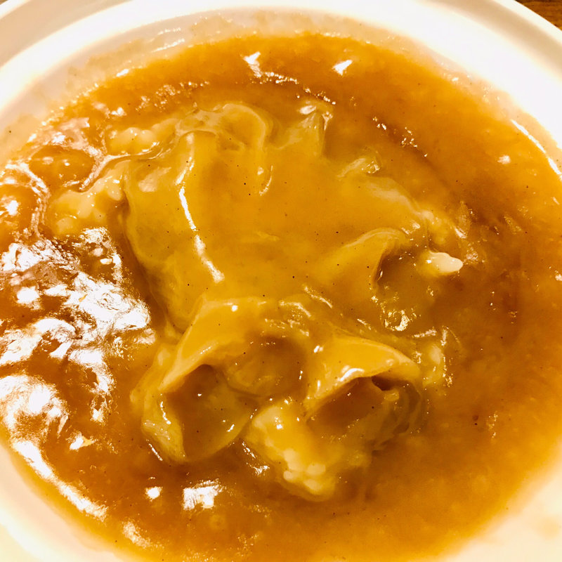 気仙沼産フカヒレの姿煮あんかけご飯(ビストロチャイナ 蜜柑)